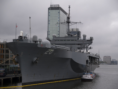 USS Mount Whitney in Amsterdam